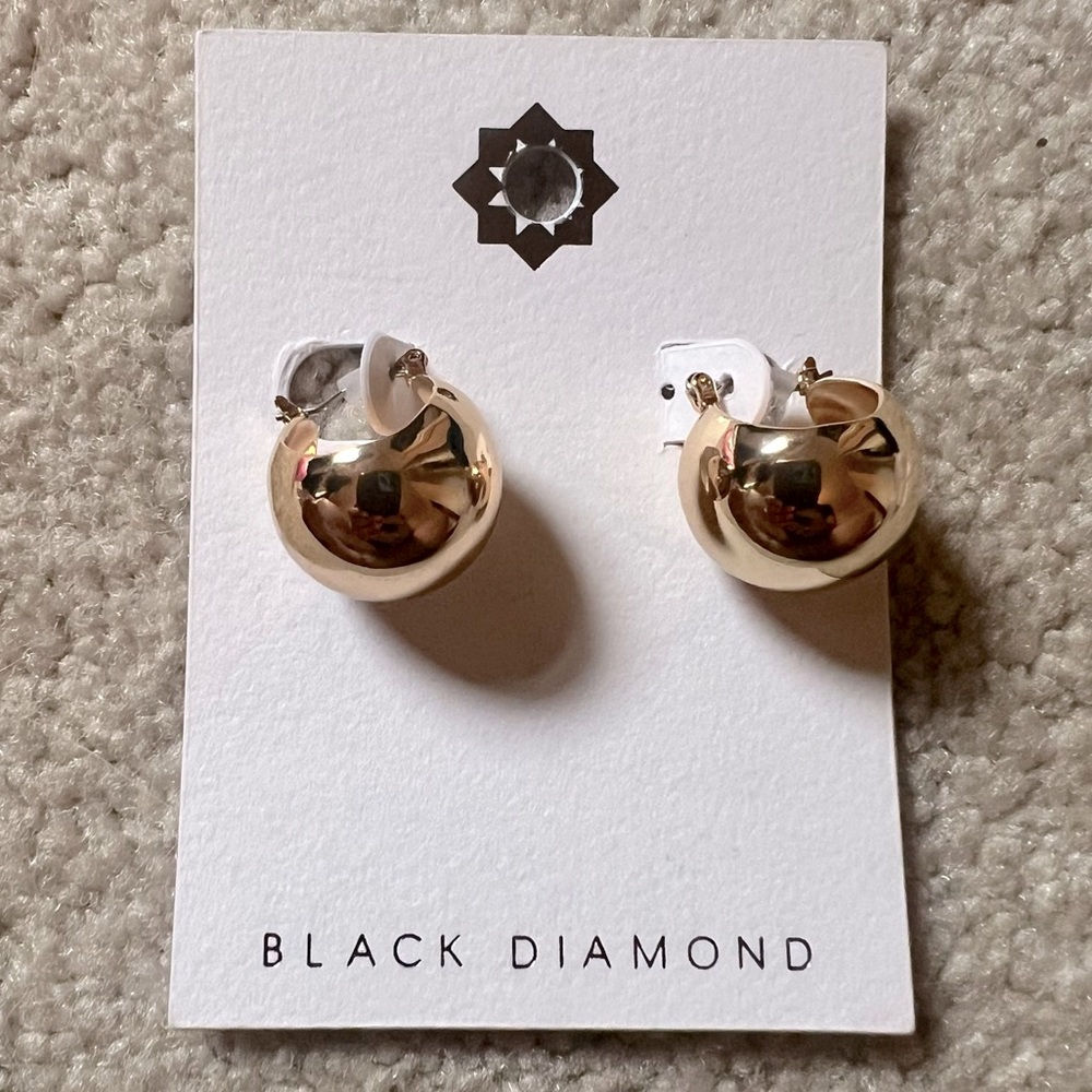 Beautiful faux gold earrings.